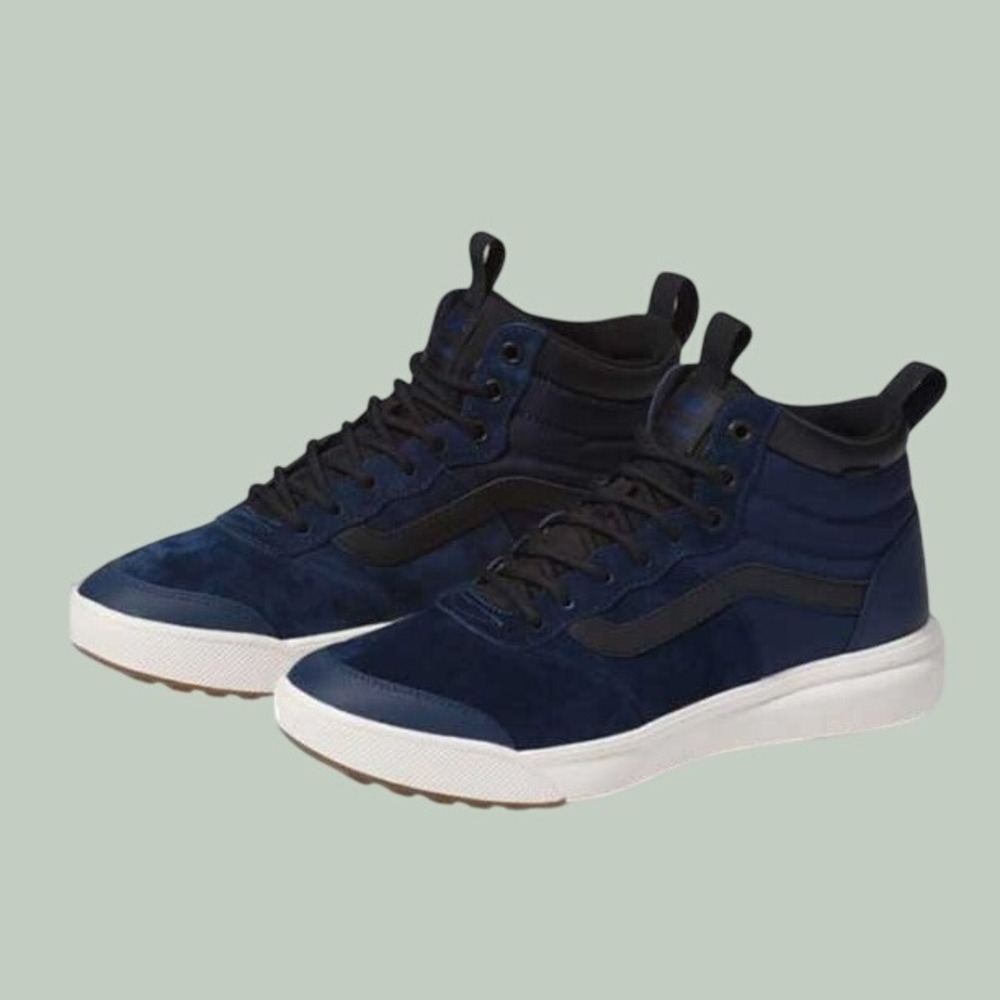 Vans UltraRange EXO Hi MTE-1 Navy Blue Suede Womens 8.5/Men's 7 NEW UNISEX